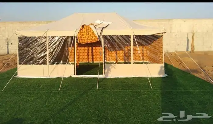 خيام باكستانية واجهة شفاف ثلاث طبقات سماكة 30 17