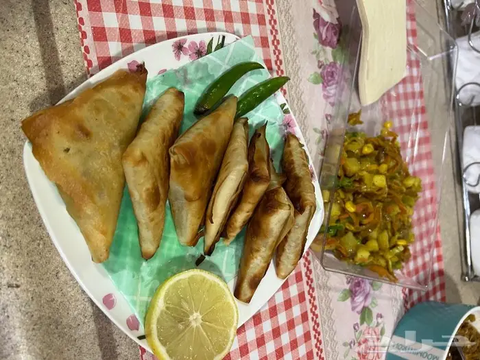 سمبوسة لقيمات كنافة ورق عنب كبة 12