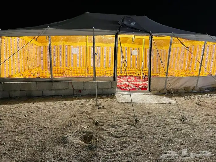 خيام باكستانية واجهة شفاف ثلاث طبقات سماكة 30 7