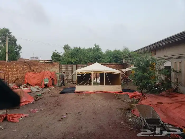 خيام باكستانية واجهة شفاف ثلاث طبقات سماكة 30 23