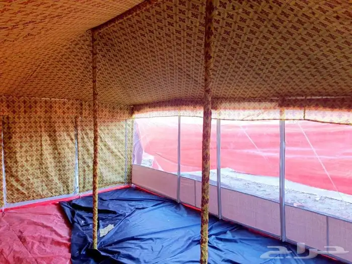 خيام باكستانية واجهة شفاف ثلاث طبقات سماكة 30 24