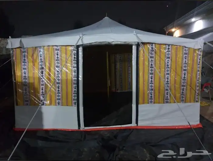 خيام باكستانية واجهة شفاف ثلاث طبقات سماكة 30 35