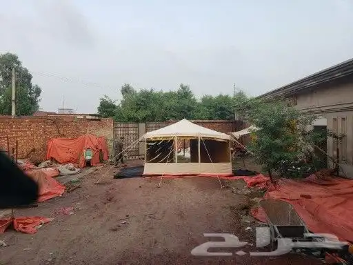 خيام باكستانية واجهة شفاف 1