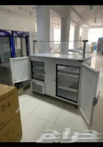 ثلاجة ALFURAT كاونتر مائل استيل 8