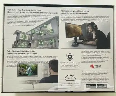 راوتر اسوس ثلاثي الموجات للواي فاي 3