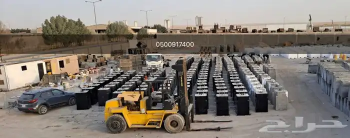 حواجز خرسانية صبات قواعد مصدات 1