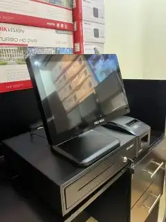 كاشير لمس ميزان باركود ورق رول طابعة فواتير قارء باركود 20