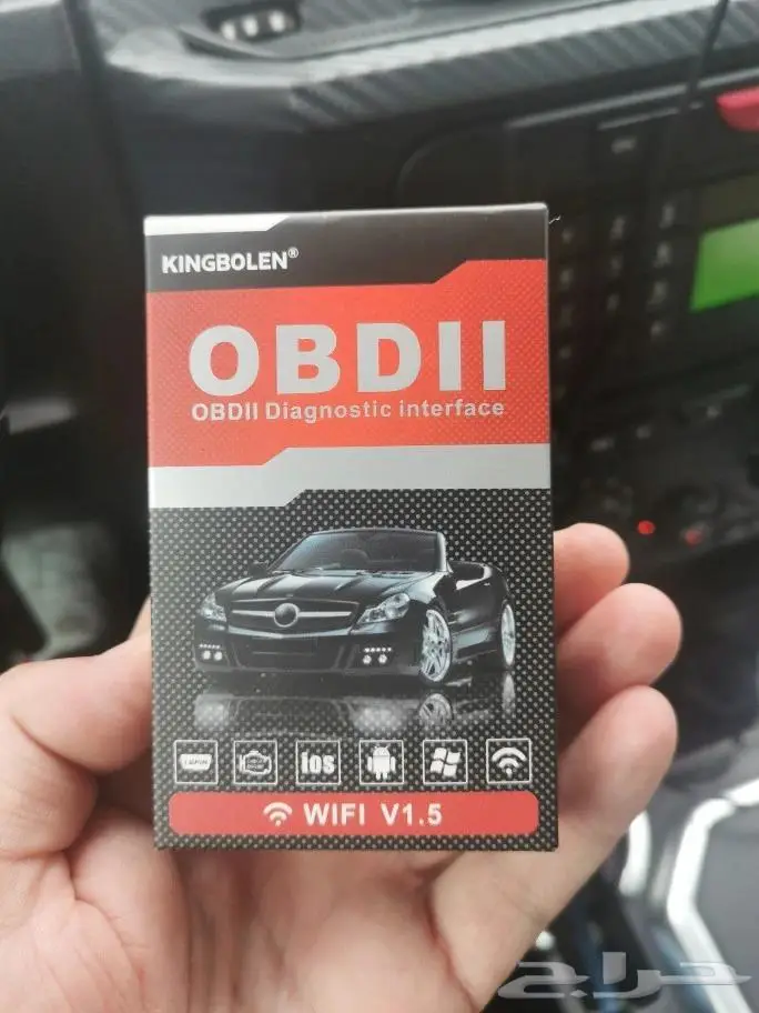 جهاز فحص كمبيوتر السيارة OBD 1.5V -الاصلي وايفاي 3