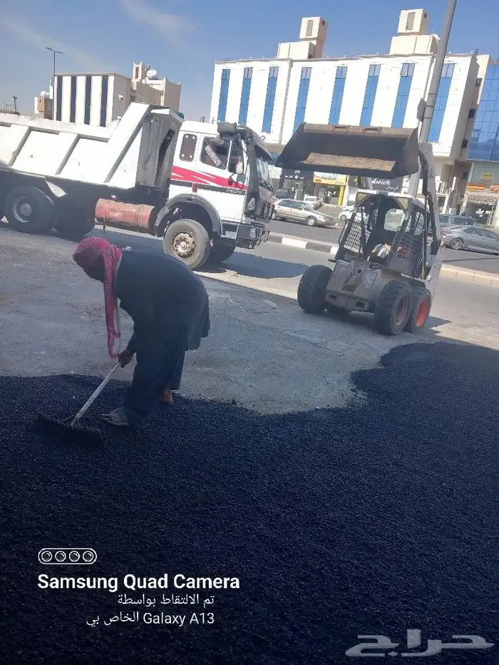 مقاول اسفلت جميع أعمال الاسفلت الجديد والمقشوط توريد وتنفيذ 3