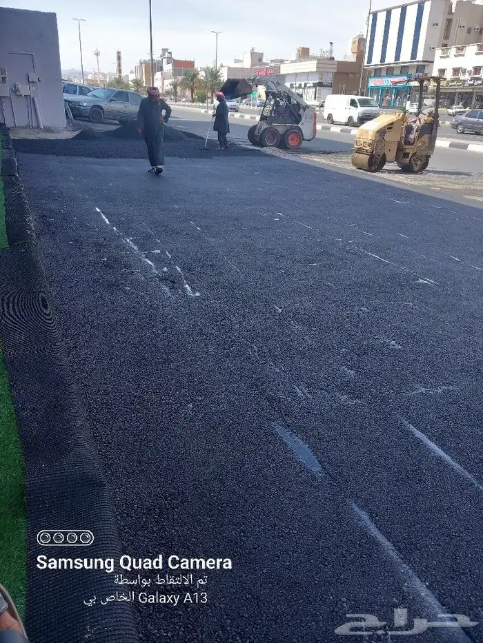 مقاول اسفلت جميع أعمال الاسفلت الجديد والمقشوط توريد وتنفيذ 0