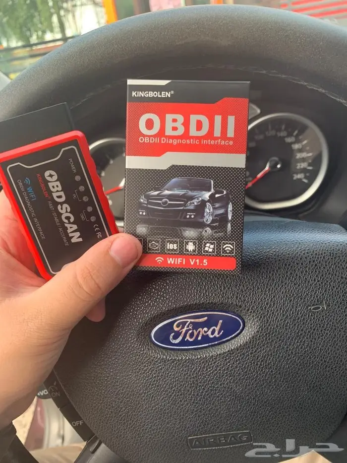 جهاز فحص كمبيوتر السيارة OBD 1.5V -الاصلي وايفاي 5