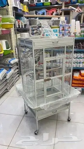 اقفاص ببغاء كاسكو بلوفرنتد مكاو قالا كوكاتو سلفر 3