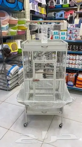 اقفاص ببغاء كاسكو بلوفرنتد مكاو قالا كوكاتو سلفر 4