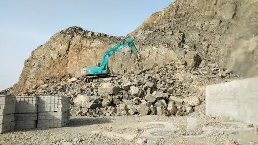 لايجار بوكلين وتفتيت صخور 4