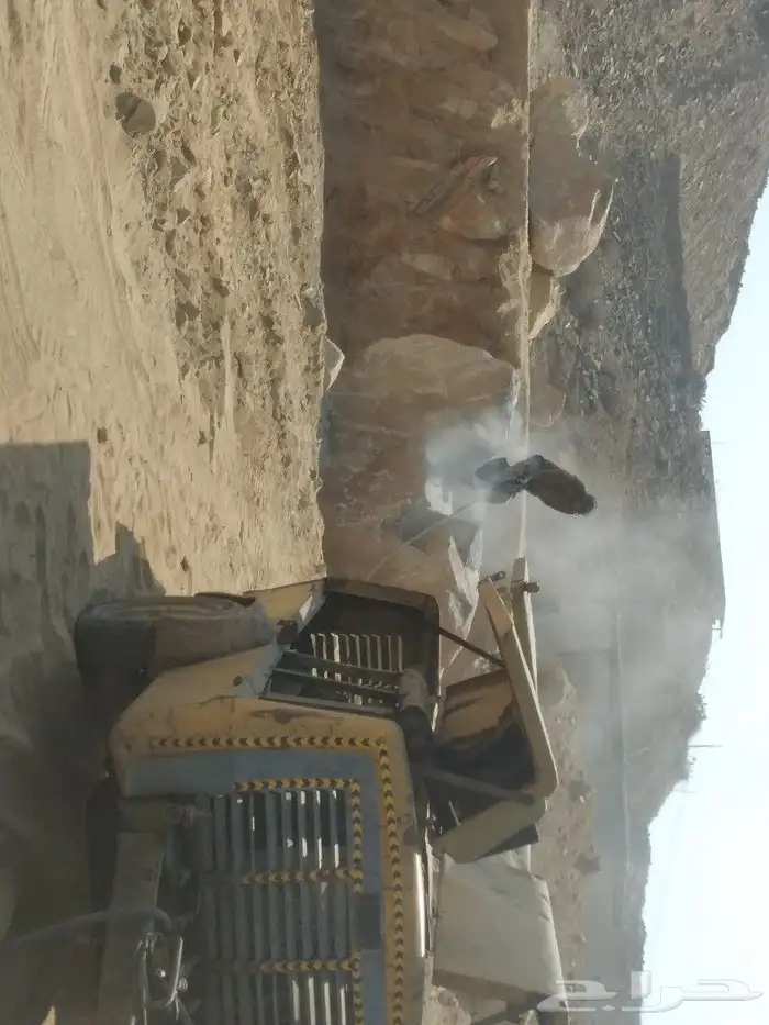 لايجار بوكلين وتفتيت صخور 9