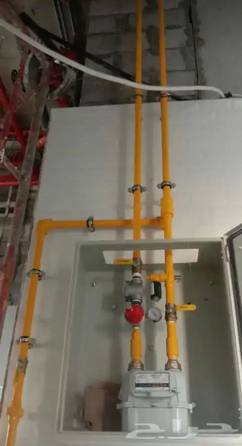 خزان غاز مواسير غاز كاشف غاز صمام غاز عداد غاز 13