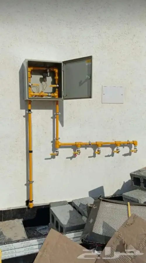 خزان غاز مواسير غاز كاشف غاز صمام غاز عداد غاز 18