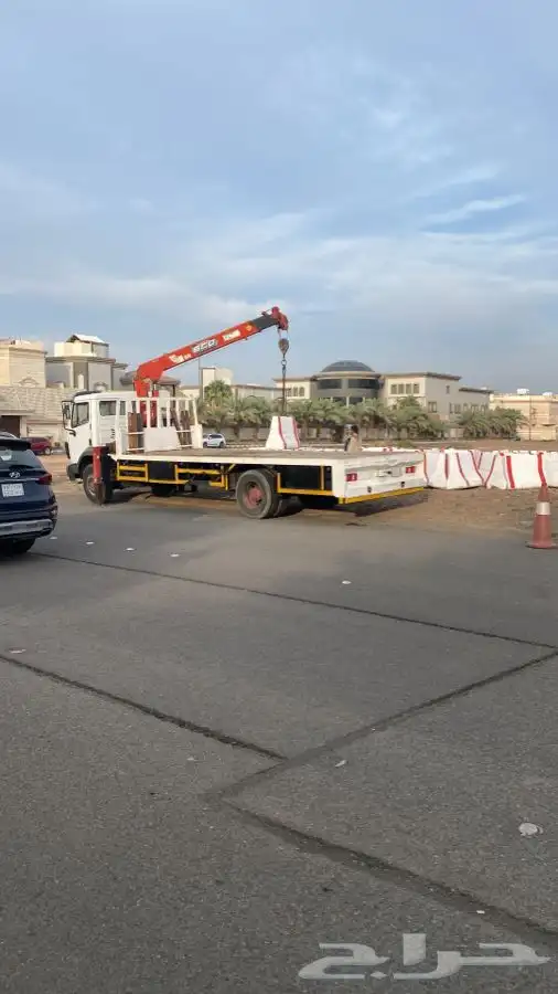 ونش كرين سطحه بوم ترك شاحنه رفعه 2