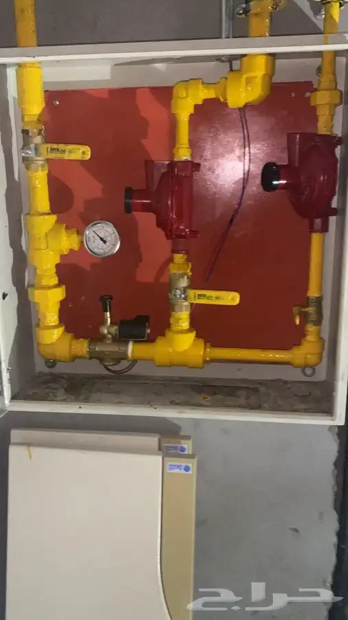 خزان غاز مواسير غاز كاشف غاز صمام غاز عداد غاز 20