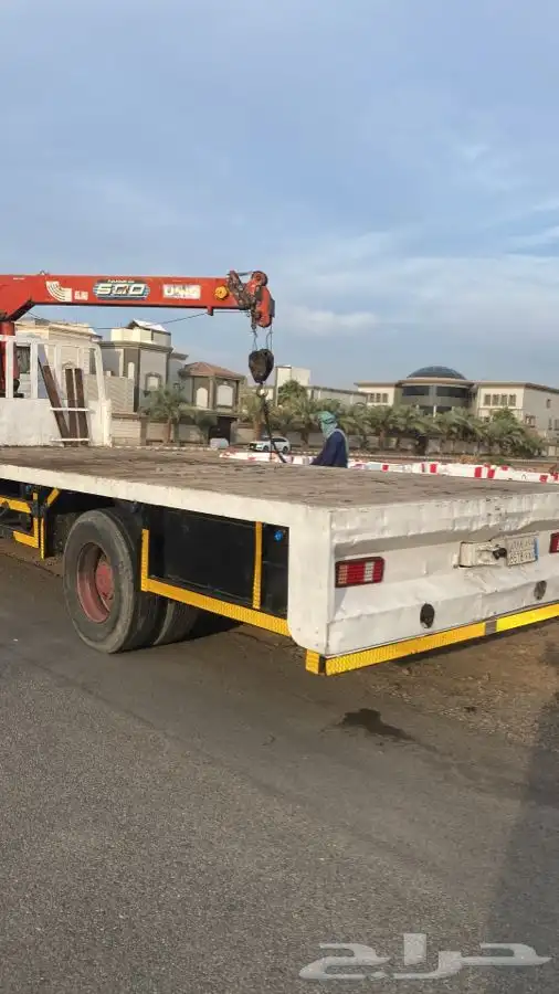 ونش كرين سطحه بوم ترك شاحنه رفعه 1
