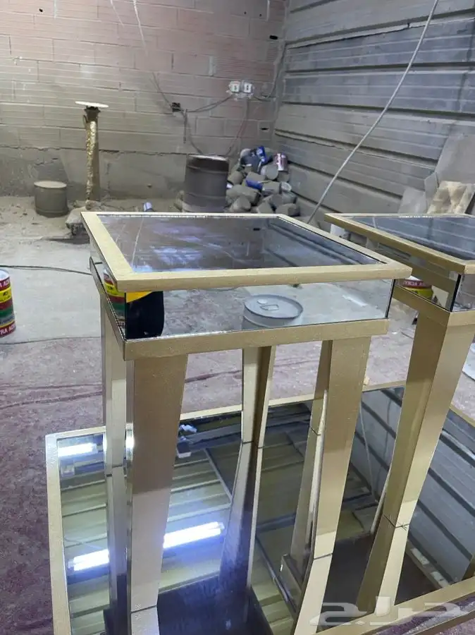 طاولة كنب بالمرايا 6