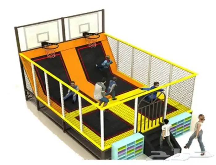 العاب الاطفال طرامبولين متاهه الاركيد بولينج 10