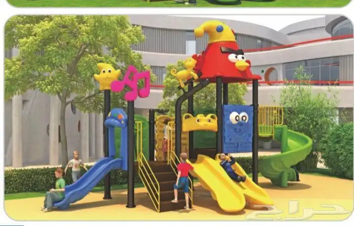 العاب الاطفال طرامبولين متاهه الاركيد بولينج 6