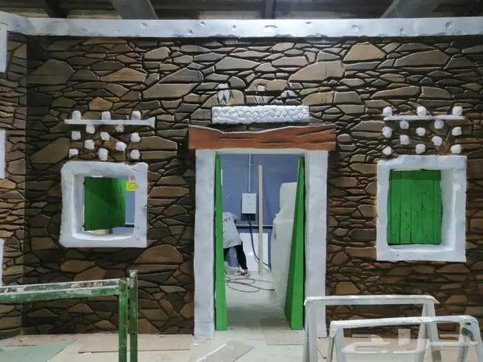 نحت مجسمات فلين ديكور فلين اعلانات نحات محترف 7