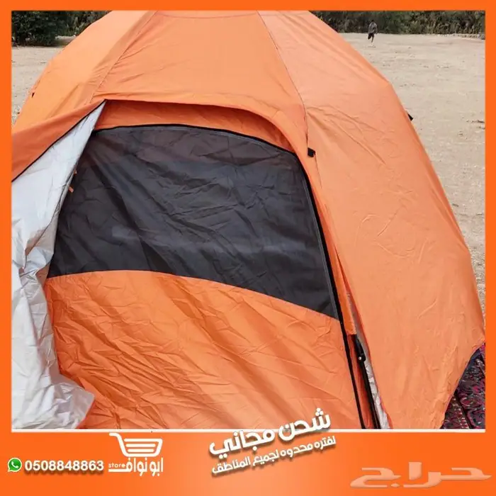 خيمة سداسيه من الخيام الكبيره شحن مجاني 9