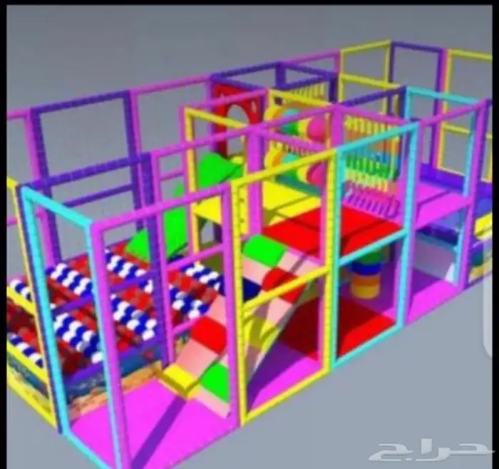 العاب الاطفال طرامبولين متاهه الاركيد بولينج 13