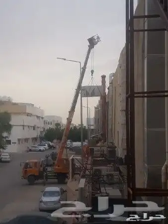 كرين 7 طن للايجار رفع عمال و مكيفات واثاث كنب الرياض 4
