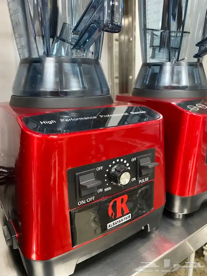 خلاط فواكه كبير احمر 3