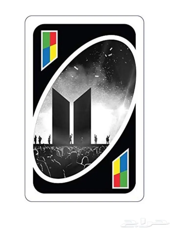 اوراق اللعب اونو فرقة بي تي اس UNO BTS 4