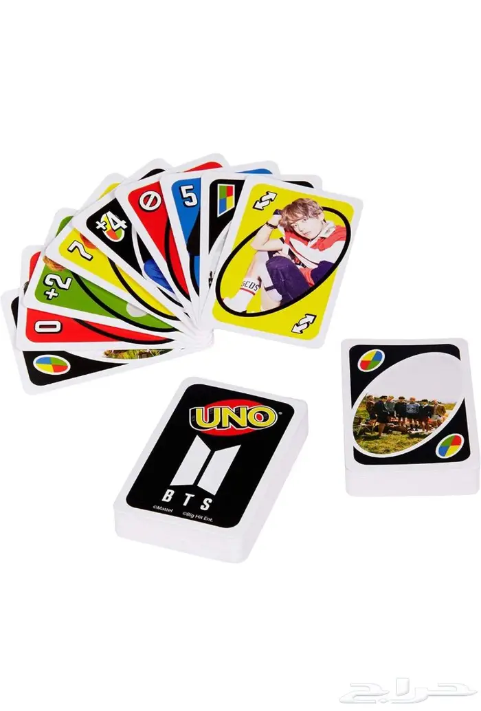 اوراق اللعب اونو فرقة بي تي اس UNO BTS 5