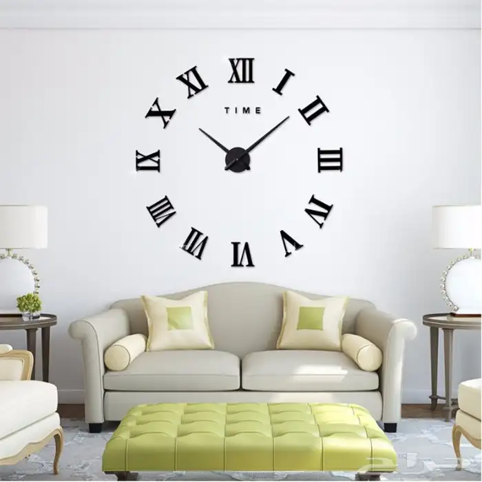 ساعات حائط 3D ( ضمان 4