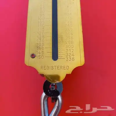 ميزان ألماني قديم للذبائح يتحمل 150 كيلو 2