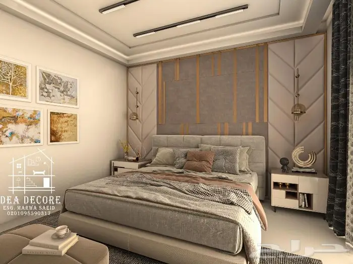 تصميم ديكور فلل شقق سكنيه شاليهات استراحات 7
