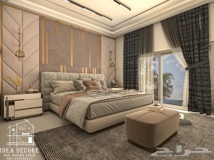 تصميم ديكور فلل شقق سكنيه شاليهات استراحات 9
