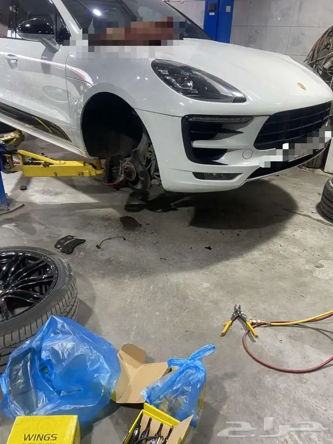 فحمات بورش كيان فرامل بورش ماكان طقم امامي خلفي 2014 2015 2 2