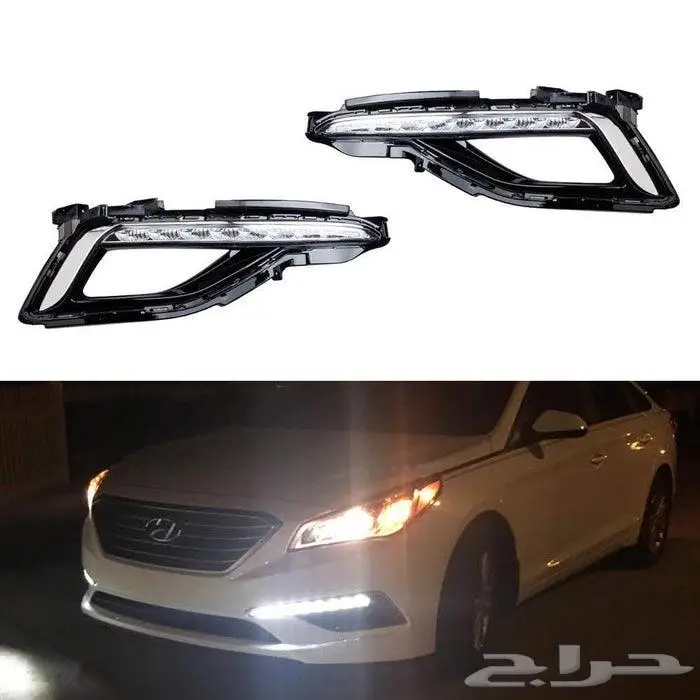 كشاف سوناتا رمش 2015 - 2017 ليد LED رمش خطين 1