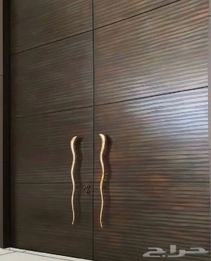 مقابض   مسكات ابواب نحاس صب صافي خارجية 12
