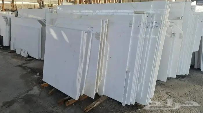 رخام Thassos كريستال يوناني 20مم نوعيه فاخره Rosa Arora 0