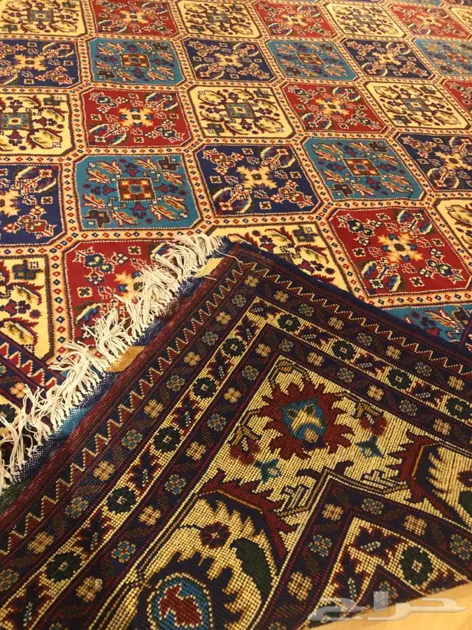 سجاد يدوي صوف 100 100 افغاني لاصحاب الذوق الرفيع والكلاسيك 12