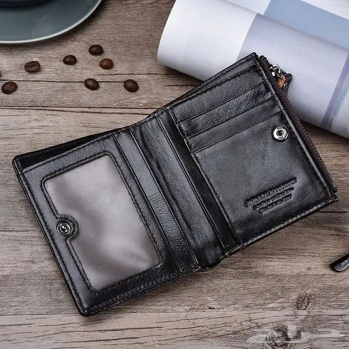 محفظه رجاليه لون اسود 1