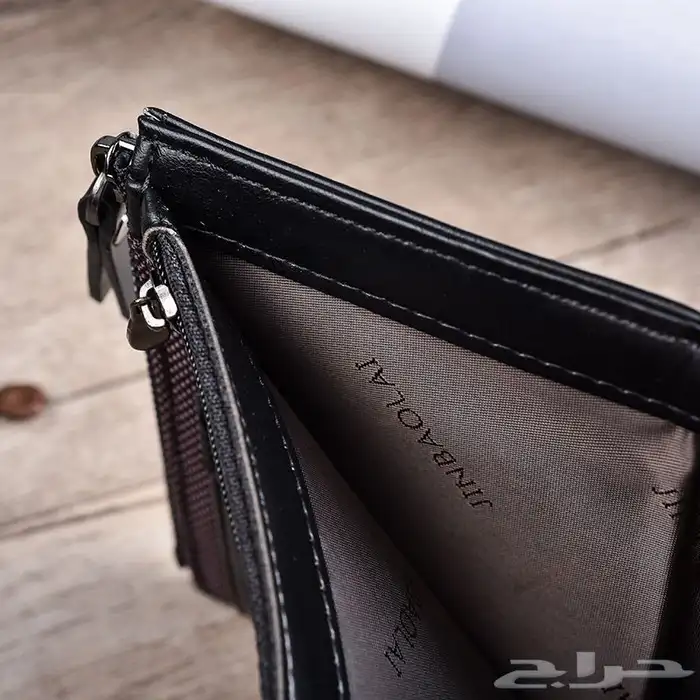 محفظه رجاليه لون اسود 5