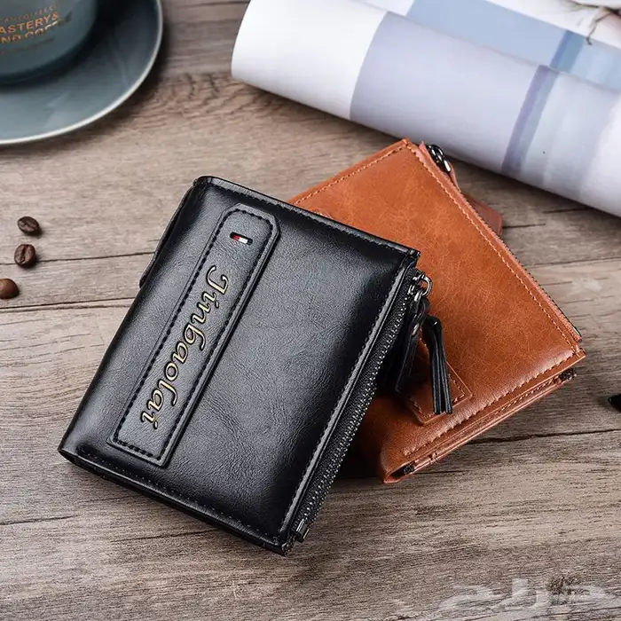 محفظه رجاليه لون اسود 7