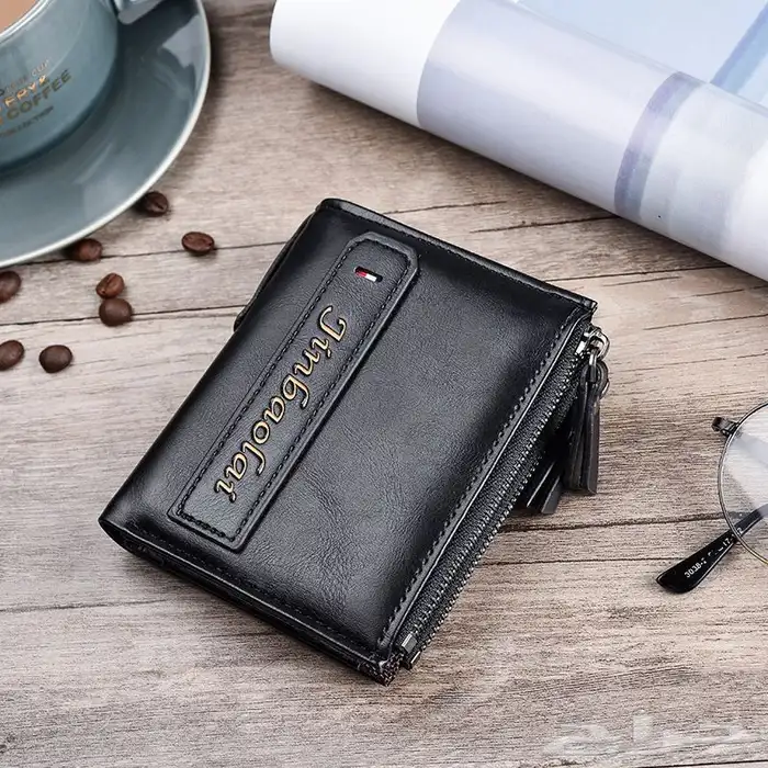 محفظه رجاليه لون اسود 0