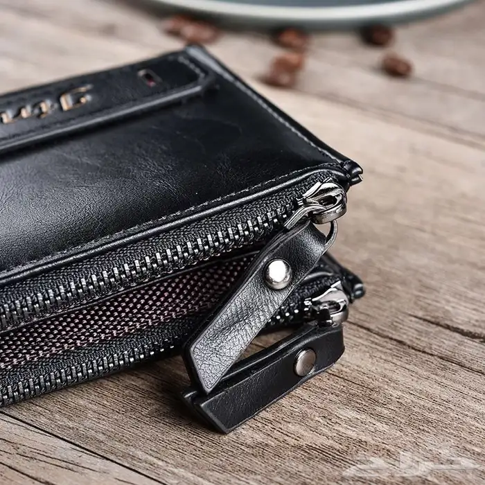 محفظه رجاليه لون اسود 6