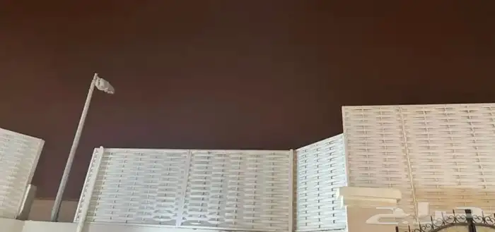 ساتر للحوش .ساتر جدار .مضلات جلسات.سواتر مجدول 6