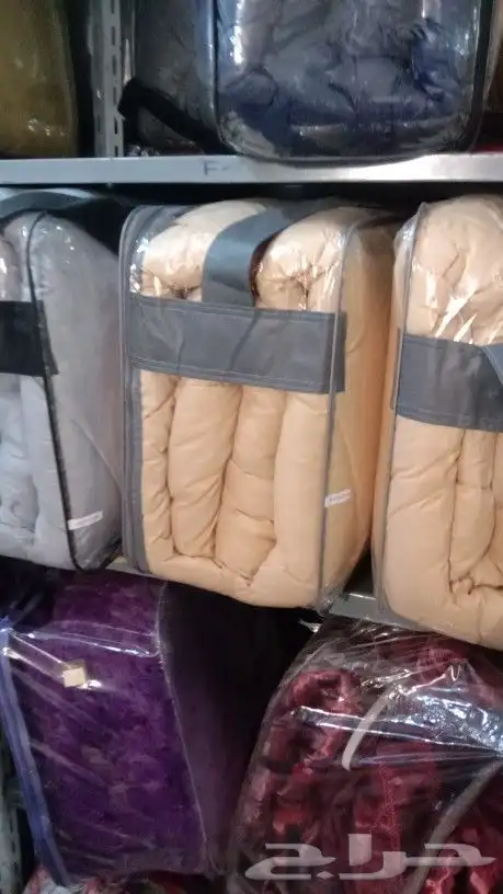 عرض طقم سرير مع مرتبه مع لحف 3قطع مع مخدة 6